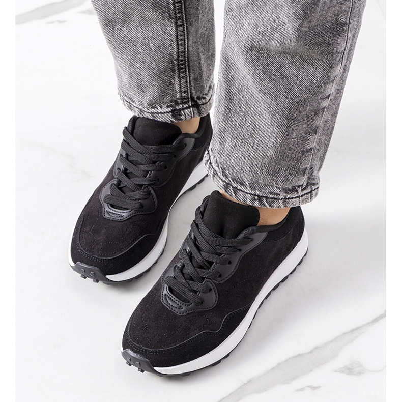 Crne ženske Buoro tenisice crno 2