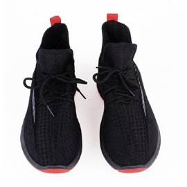 SHELOVET Crne muške sportske cipele crno 1