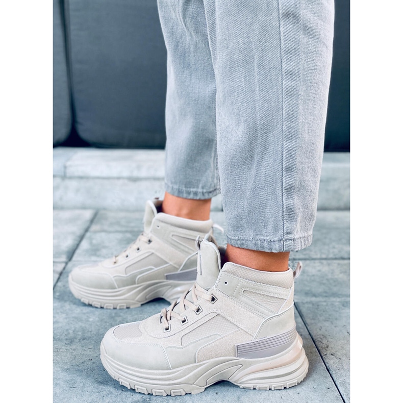 Diana Bež visoke tenisice 1