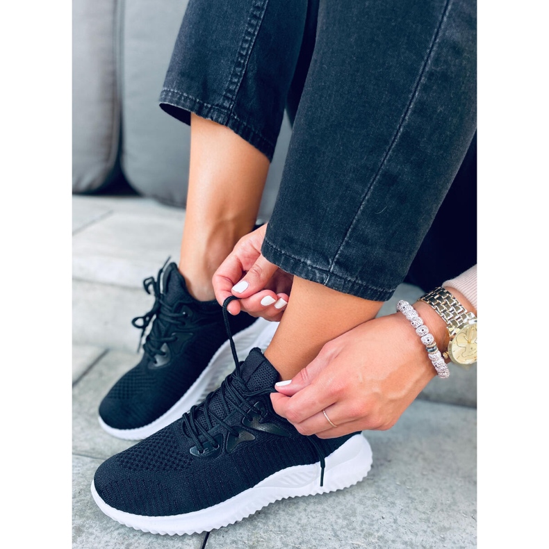 Crni Ivar Crne sportske cipele crna 2