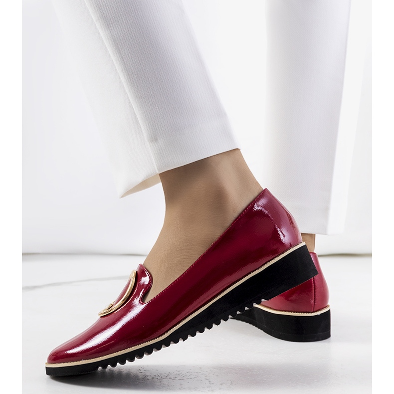 Crvene lakirane cipele Kadyro crvena crvena 2