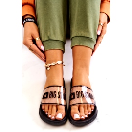 Ženske papuče Big Star JJ274639 crne crna 2