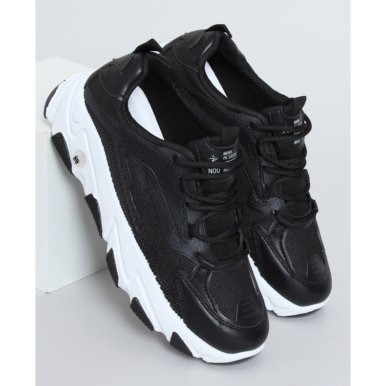 Black Frances Crne ženske sportske cipele crno 1