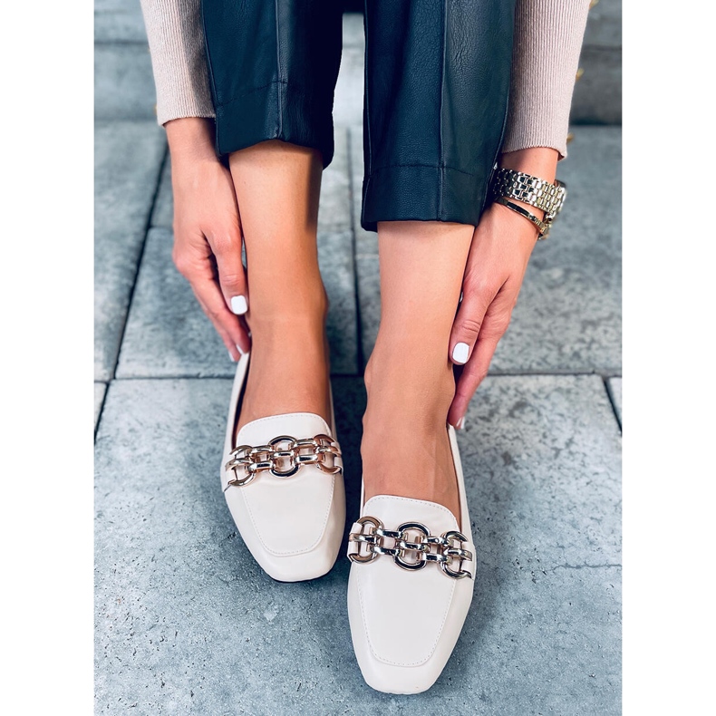 Ženske mokasinke Bianca Beige bež 1