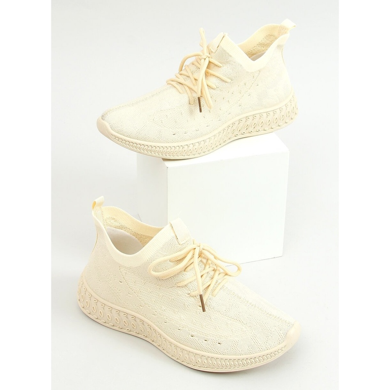 Adel LT.BEIGE čarape čarape bež 1