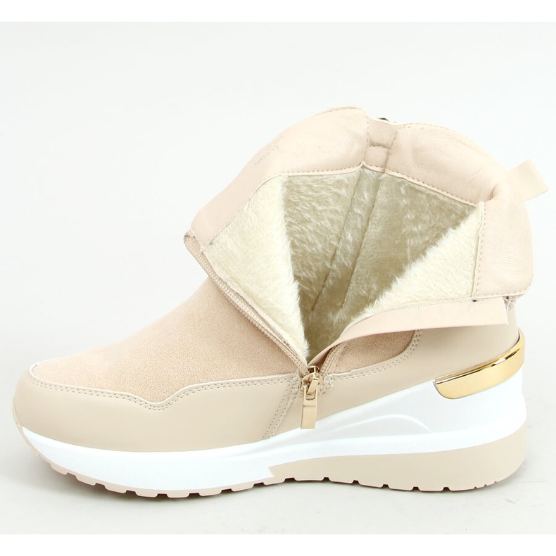 Čizme na sportskom potplatu Zazul Beige bež 1