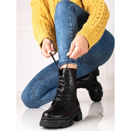 Klasične ženske Shelovet visoke torbe crne boje crno 1