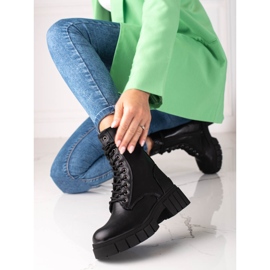 Shelovet ženske radnice na debelom potplatu crna 1