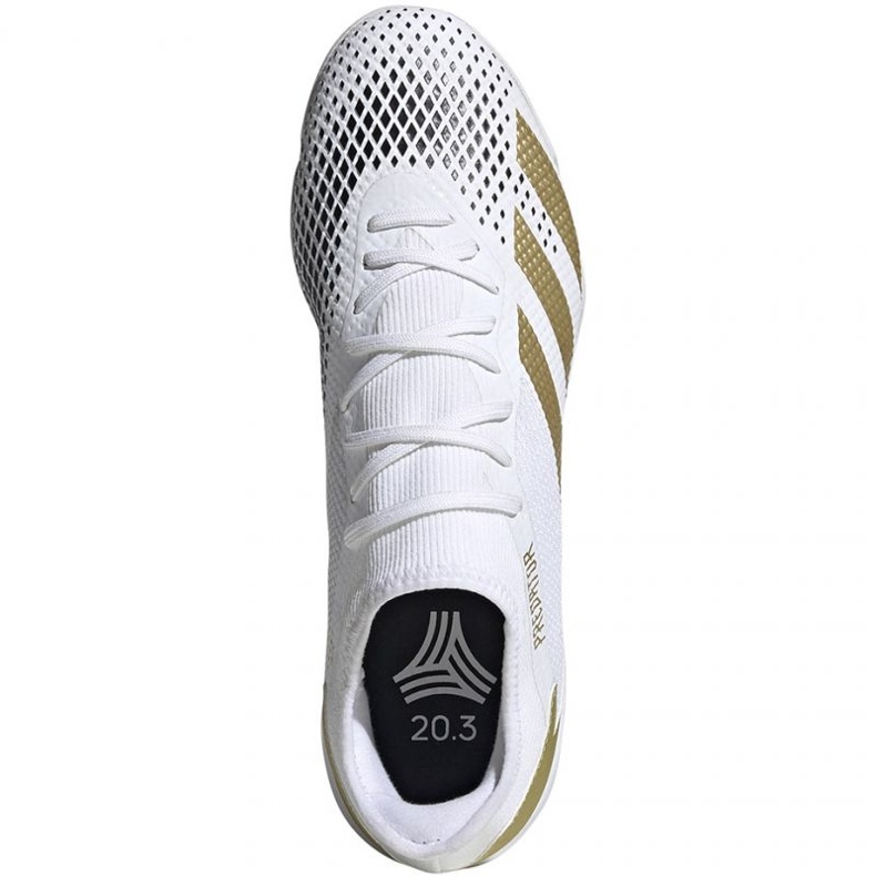 Adidas Predator 20,3 L U M FW9192 kopačke bijela zlatni 1