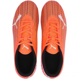Kopačke Puma Ultra 4.1 Fg Ag Jr 106100-01 raznobojna naranče i crvene 1