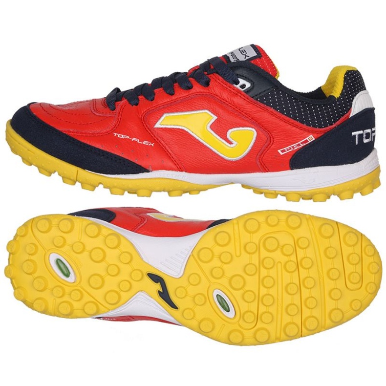 Joma Top Flex 2106 Tf TOPW2106TF tenisice za nogomet crna narančaste i crvene 1