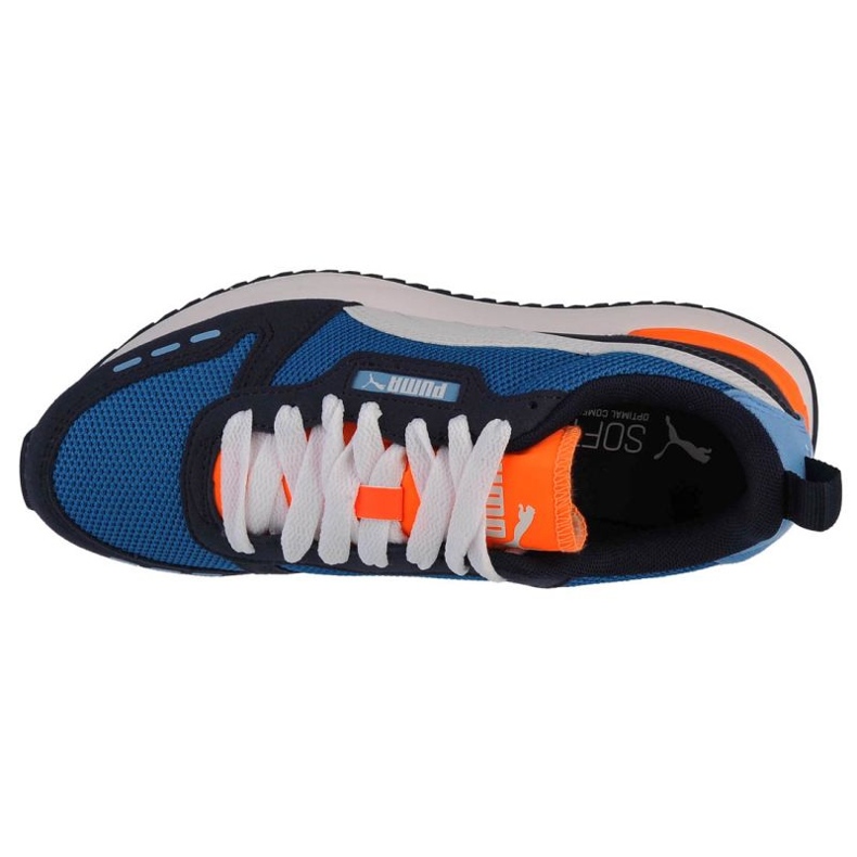 Puma R78 Ps Jr 373616-25 bijela mornarsko plava plava naranča 2