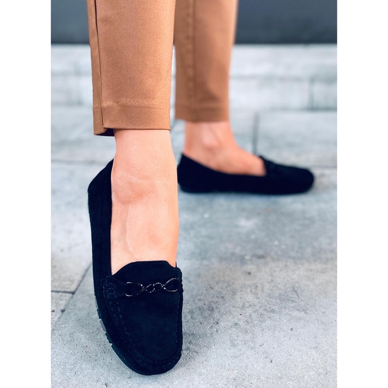 PA1 Ženske Saga crne mokasinke crno 1