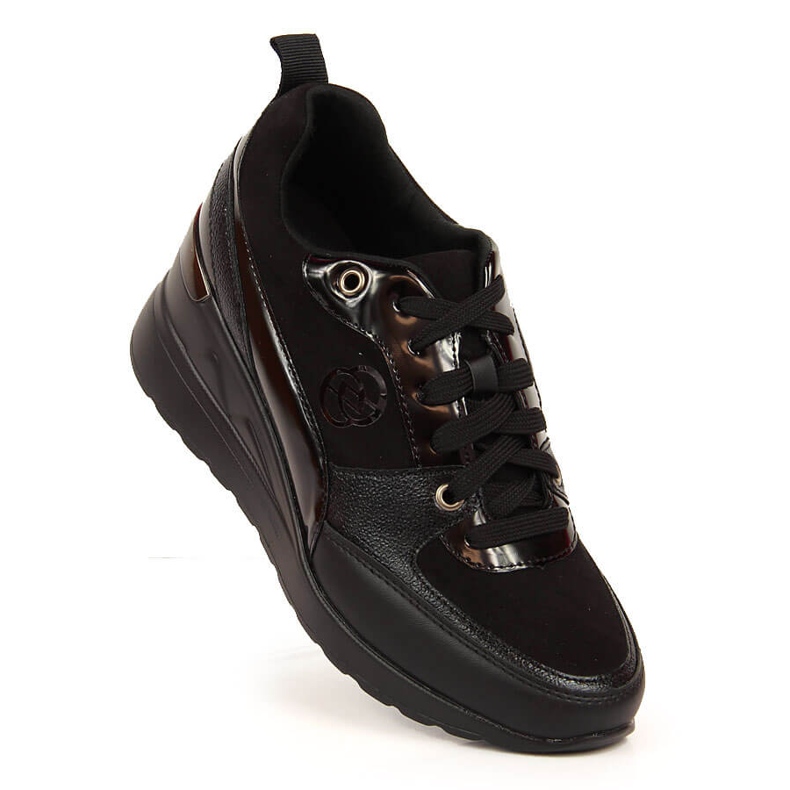 Ženske cipele na vezanje eVento crna 2