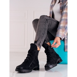 W. Potocki Crne torbe od brušene kože W. Potockog crno 1