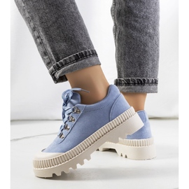 Ženske plave cipele plava 2