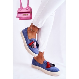 PS1 Ženske tenisice Slip-On Plava Venira 2