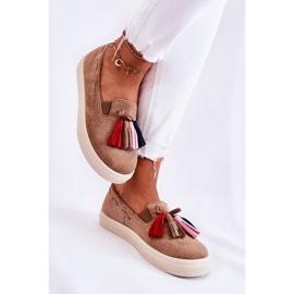 PS1 Ženske tenisice Slip-On smeđa Venira 2