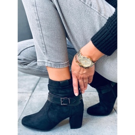 Terr Crne čizme od antilopa na petu crna 1