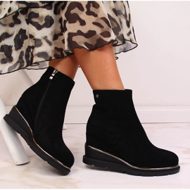 Crne ženske tople čizme Filippo crna 1