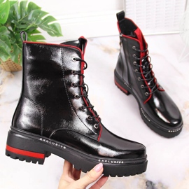 Ženske lakirane i izolirane crne Filippo radnice crno 1