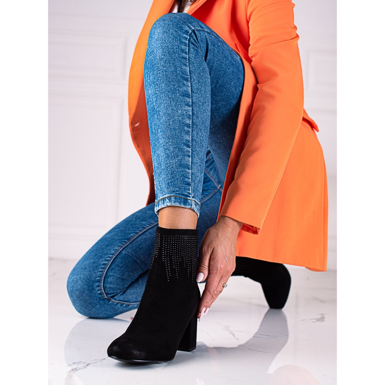 T.Sokolski Ženske antilop čizme na Sokolskom postu crna 1