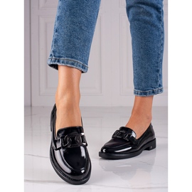 W. Potocki Crne lakirane cipele v. Potocki crno 1