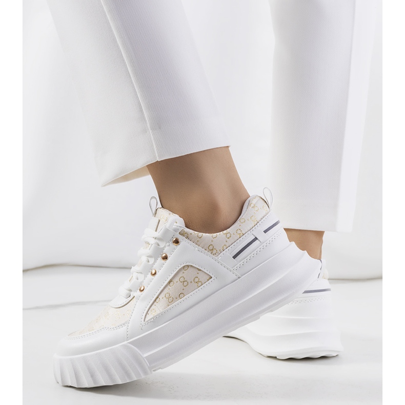 Bež Heleno tenisice bijela 2