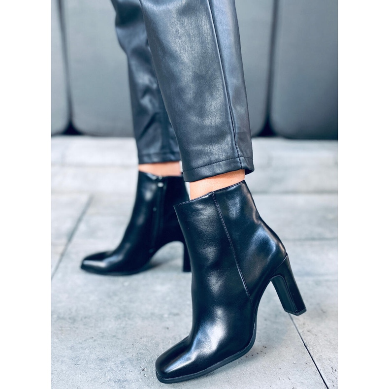 Madison Black Pu visoke potpetice crno 1