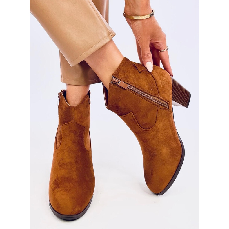 Poništite kaubojske čizme Camel smeđa 1