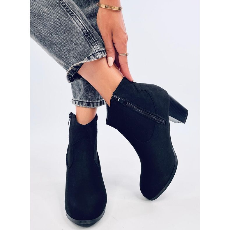 Poništite Crne kaubojske čizme crna 1