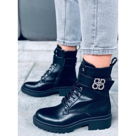 Gilmo crne ženske čizme crna 1