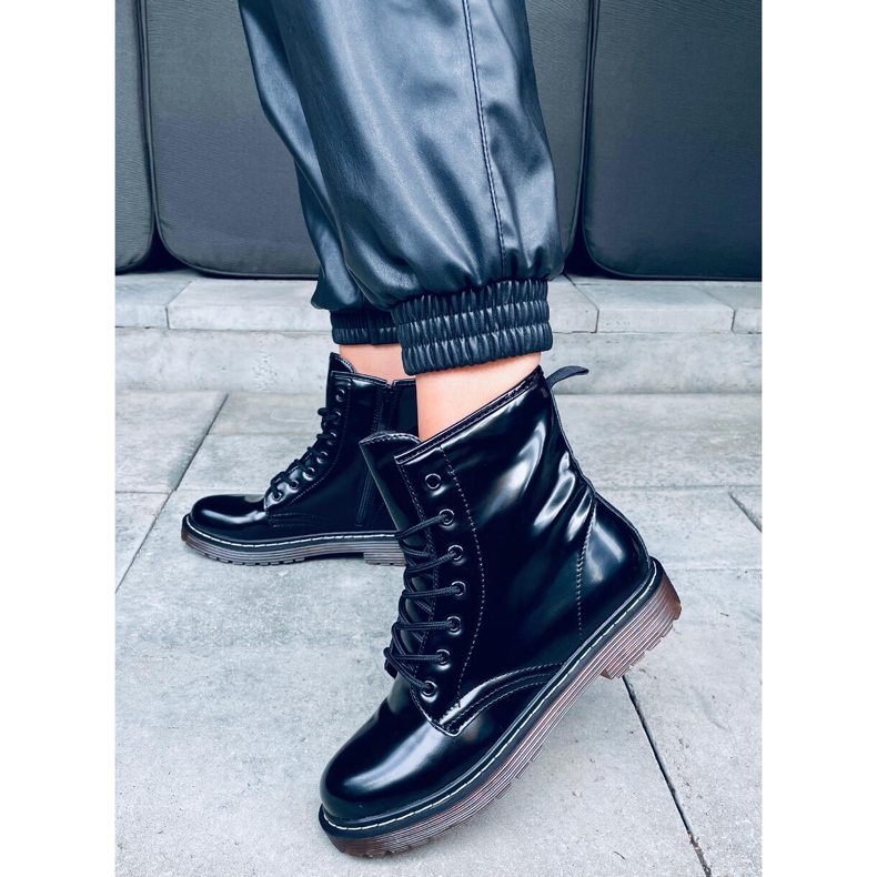 Dona crne ženske gležnjače crna 2