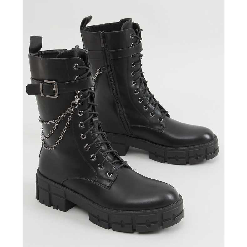 Radnice na vezanje Lauma Black crno 1