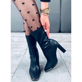 Luna Crne čizme s visokim potpeticama crno 1