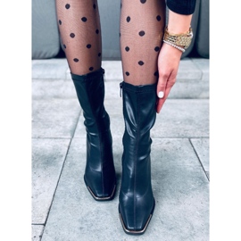 Luna Crne čizme s visokim potpeticama crno 2