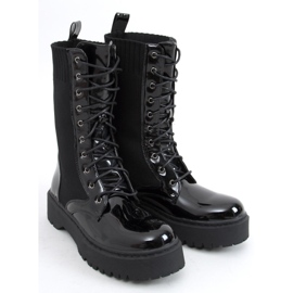 Radnici čarape gornji dio Soks Black crno 2