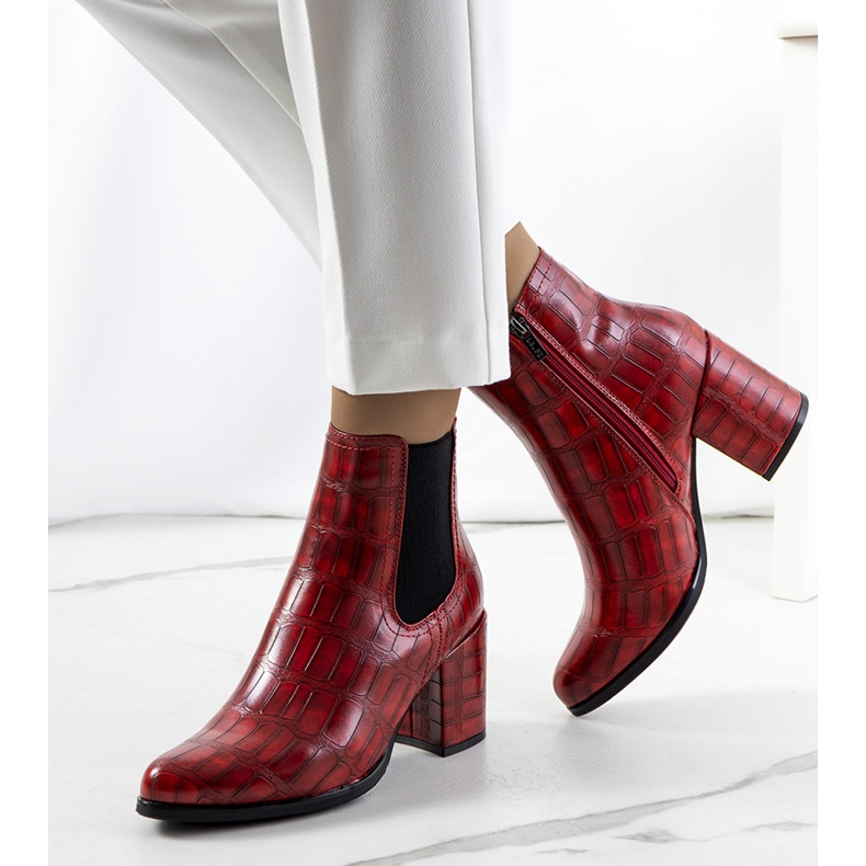 Easthaven crvene čizme crvena 1