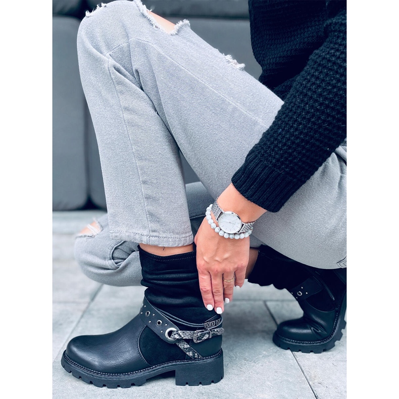 Lorde Crne zaštitne čizme crna 1