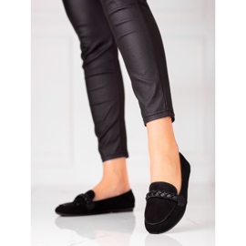 W. Potocki Ženske antilop mokasine Potocki crne crna 1