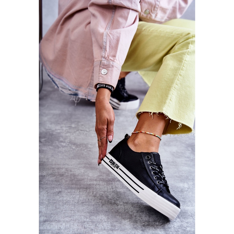 Niske ženske tenisice Big Star KK274015 crne crna 2