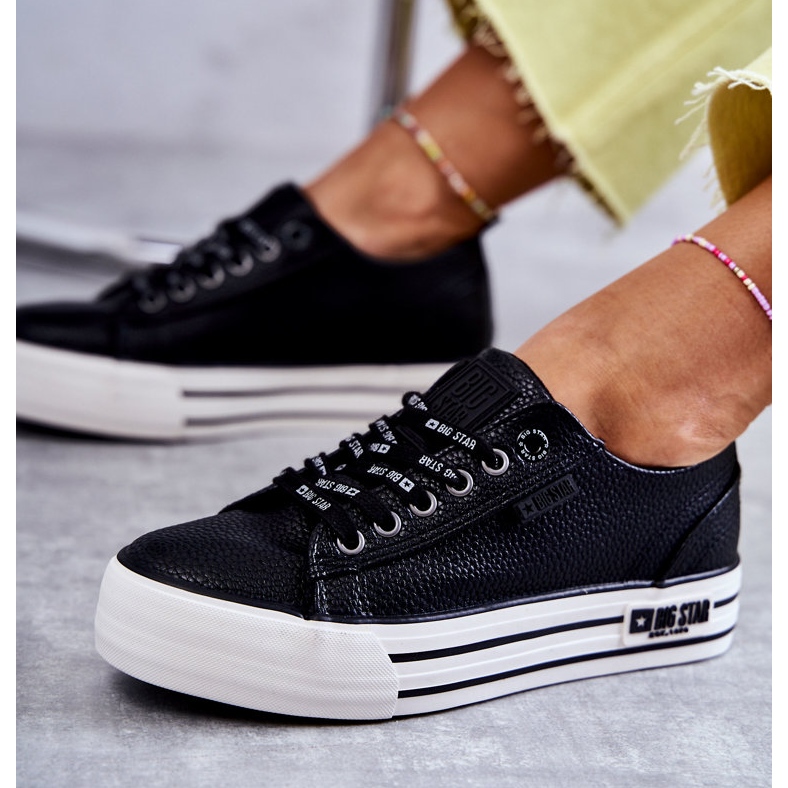 Niske ženske tenisice Big Star KK274015 crne crna 1