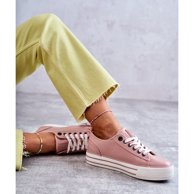 Niske ženske tenisice Big Star KK274016 Pink ružičasta 1