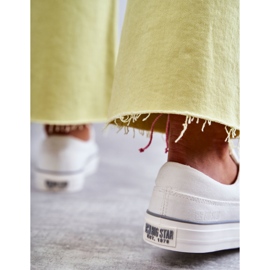 Ženske platnene tenisice Big Star KK274017 Bijele bijela 1