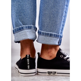 Ženske materijalne tenisice Big Star KK274102 crne crna 1