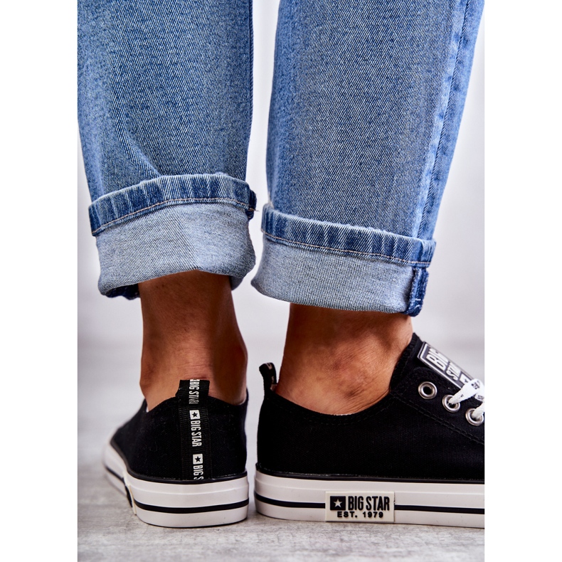 Ženske materijalne tenisice Big Star KK274102 crne crna 1