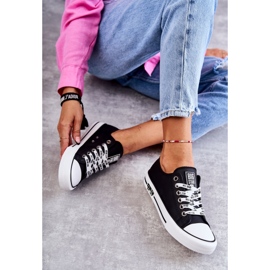 Ženske kožne tenisice Big Star KK274096 crne crna 1