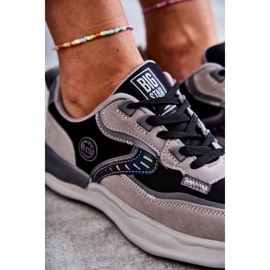 Ženske sportske tenisice Big Star KK274100 Black-Gray crna siva 1