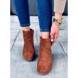 Ženske Chelsea čizme Verbe Camel antilop smeđa 2