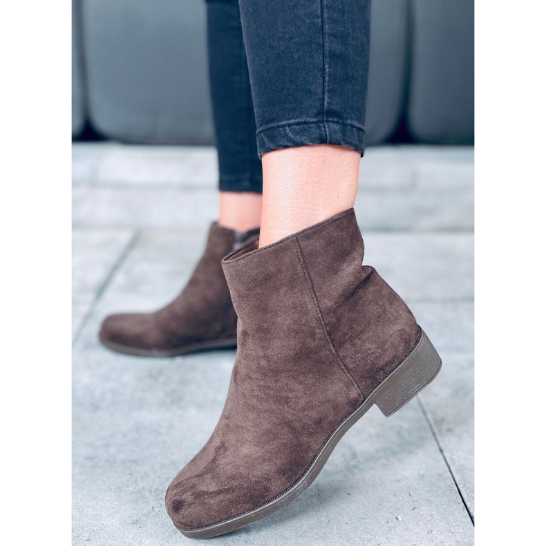 PA1 Verbe Green Ženske Chelsea čizme od antilopa zelena 1